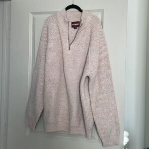 Alesbury Paxton Chunky Ribb 1/4 zip